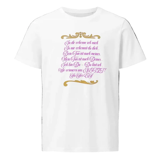 Damen Bio T-Shirt So Sei Es von GlaubensRebell – GOTS-zertifiziert, 155 g/m², spirituelles Statement-Shirt