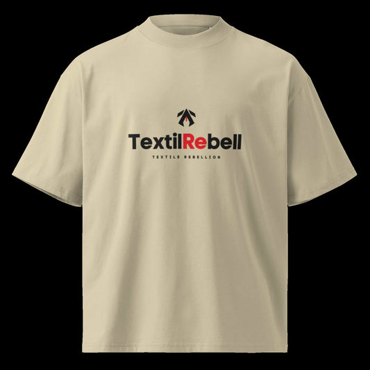 Herren Bio T-Shirt Oversized Stein von TextilRebell – GOTS-zertifiziert, 100% Bio-Baumwolle, faire Produktion