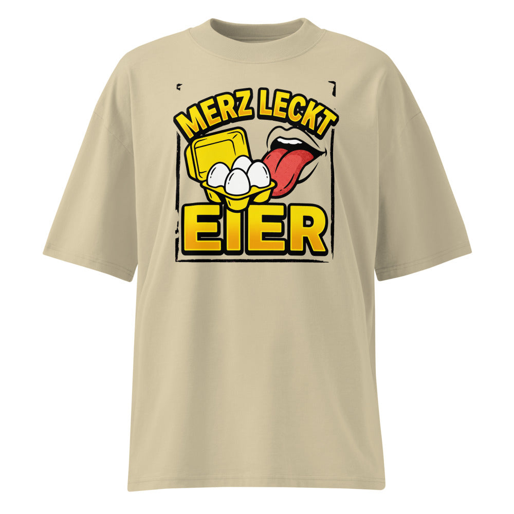 Herren Oversized T-Shirt Bio-Baumwolle GOTS TextilRebell „Eier“