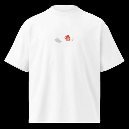 Herren Bio T-Shirt Verträge Weiß von TextilRebell – GOTS-zertifiziert, Oversized, 100% Bio-Baumwolle, nachhaltiger Style