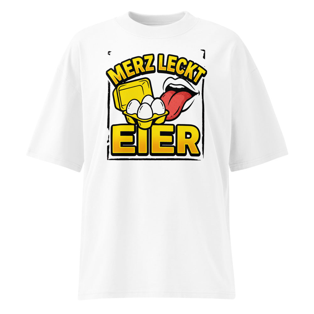 Herren Oversized T-Shirt Bio-Baumwolle GOTS TextilRebell „Eier“