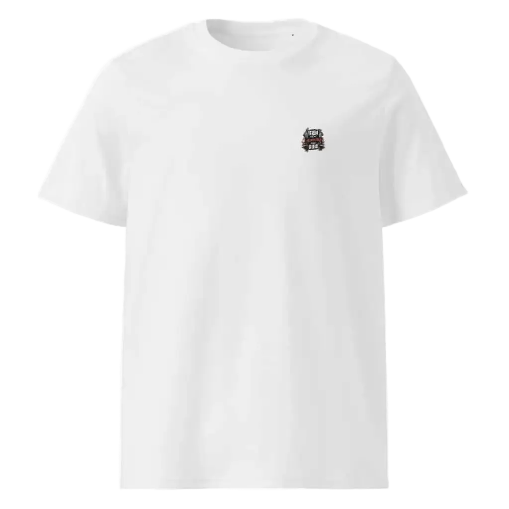 Herren Bio T-Shirt 1984 Weiß von TextilRebell – GOTS-zertifiziert, 180 g/m², faire Produktion