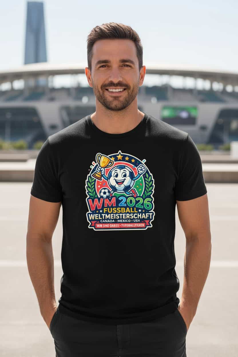 Schwarz: Herren Bio T-Shirt WM Schwarz von TextilRebell – 100% GOTS-zertifizierte Bio-Baumwolle, nachhaltiger Streetwear-Style